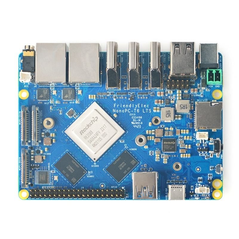FriendlyElec NanoPC-T6-LTS – RK3588 SBC with 6 TOPS NPU & 8K HDMI